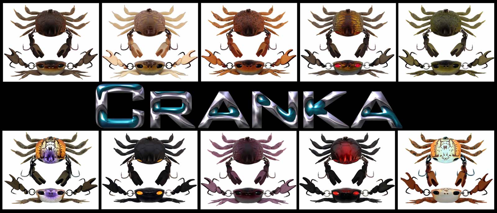 CRANKA Lures - Home of the Original CRANKA Crab Lure! - Overseas Shipping  Available.